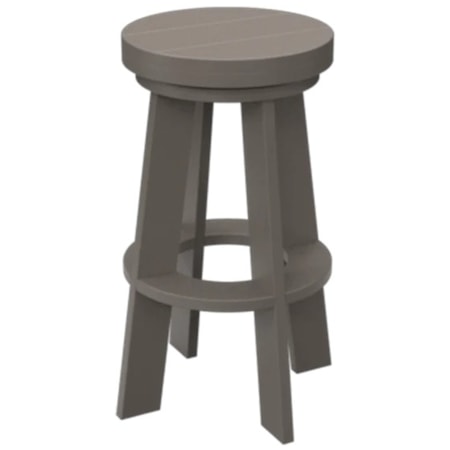 Round Swivel Barstool