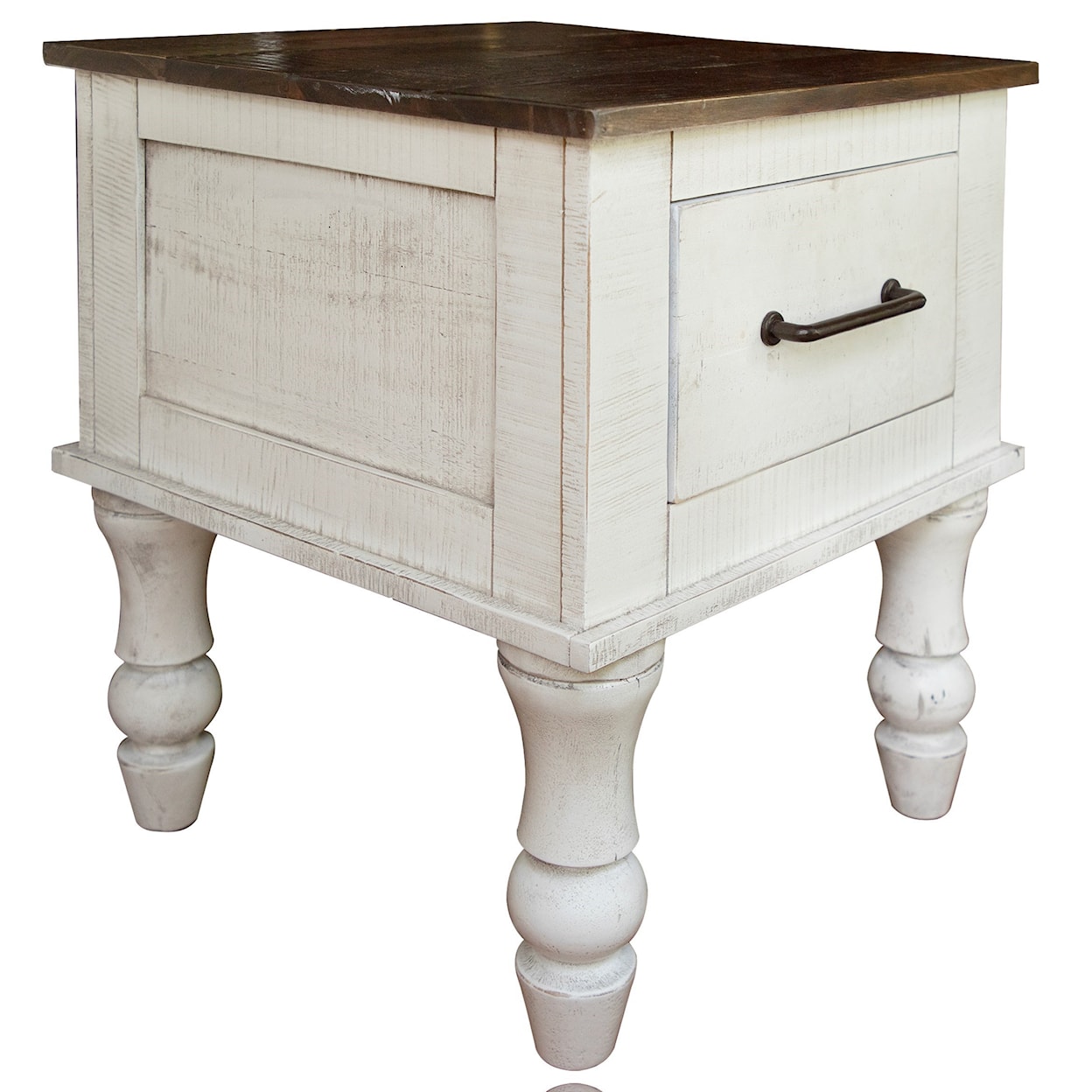 IFD International Furniture Direct Rock Valley End Table