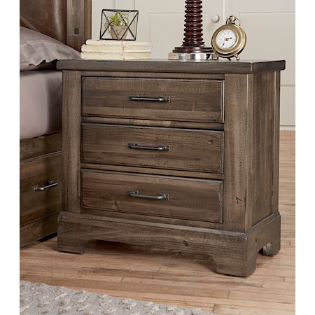 3 Drawer Nightstand