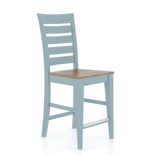 Traditional Customizable 24" Fixed Stool