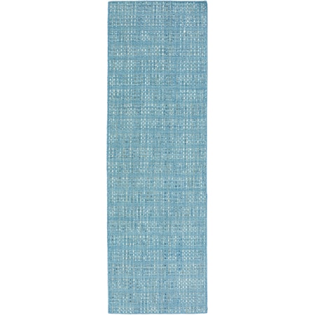 2'3" x 7'6" Denim Runner Rug