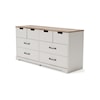 Ashley Signature Design Vaibryn 6-Drawer Dresser