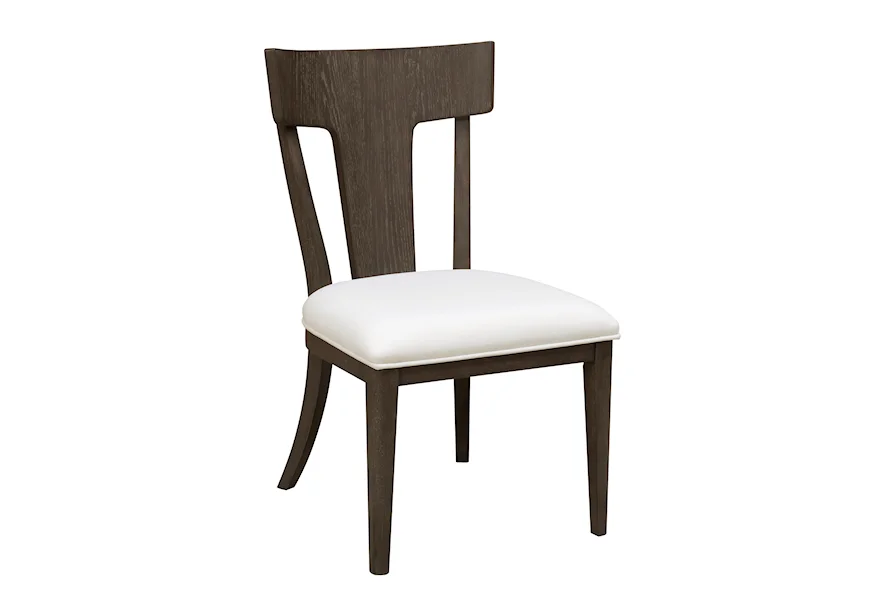 Boulevard Wood Back Side Chair by Pulaski Furniture at Westrich Furniture & Appliances