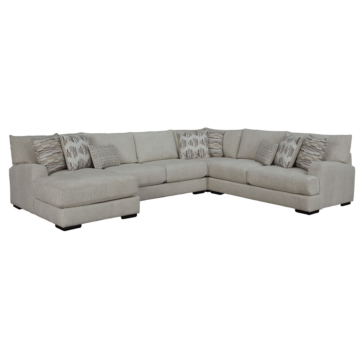 VFM Signature 51 MARE IVORY 4-Piece Sectional with Left Chaise