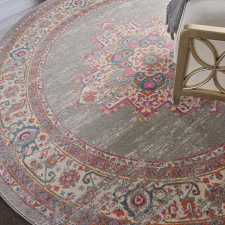 8&apos; Round  Rug