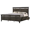 VFM Signature Hawthorne King Panel Storage Bed