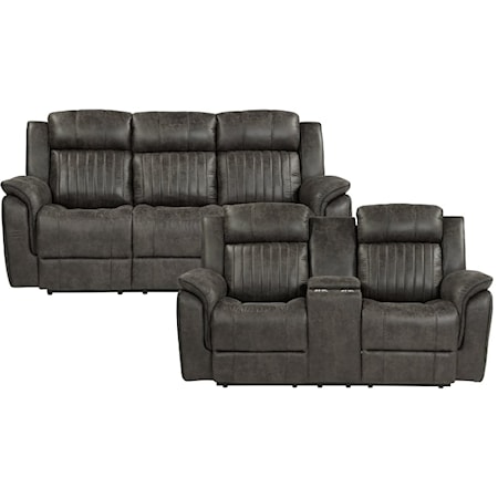 2-Piece Reclining Living Room Set