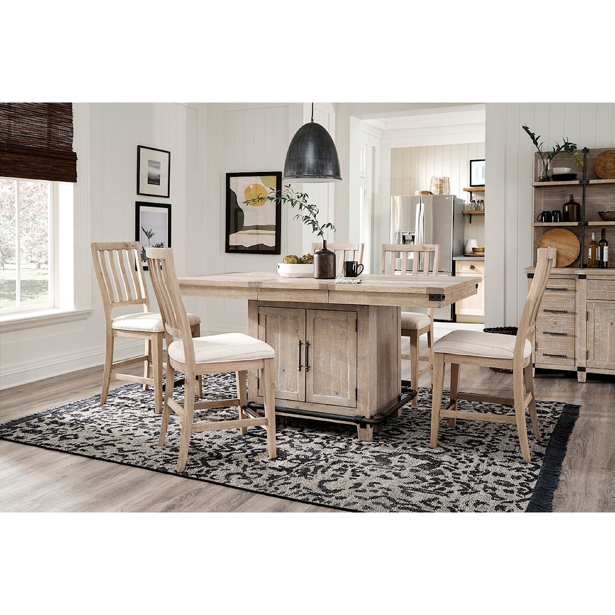 Aspenhome Foundry Extendable Counter-Height Table