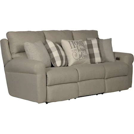 Power Lay Flat Reclining Sofa