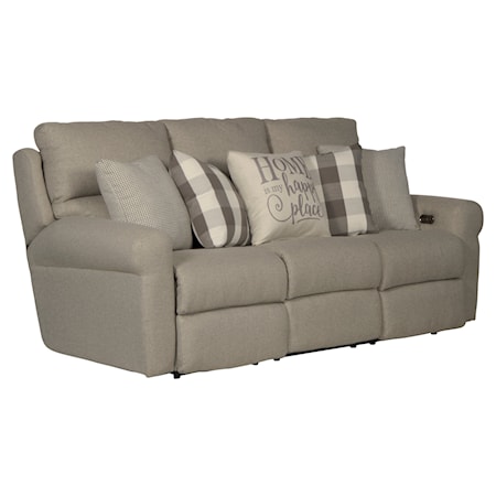 Power Lay Flat Reclining Sofa