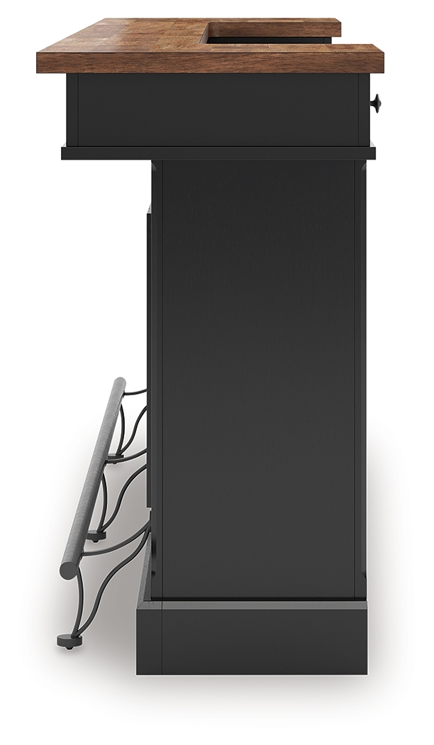 Signature Design by Ashley Wildenauer Bar Table And 4 Barstools