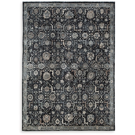 Traditional Woven 5'3" x 7'3" Rug