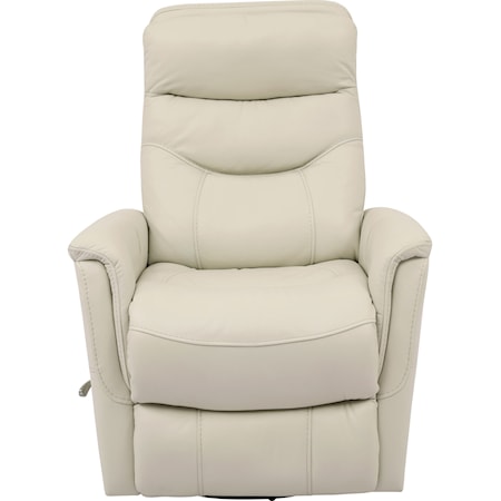 Casual Swivel-Glider Manual Recliner with Articulating Headrest