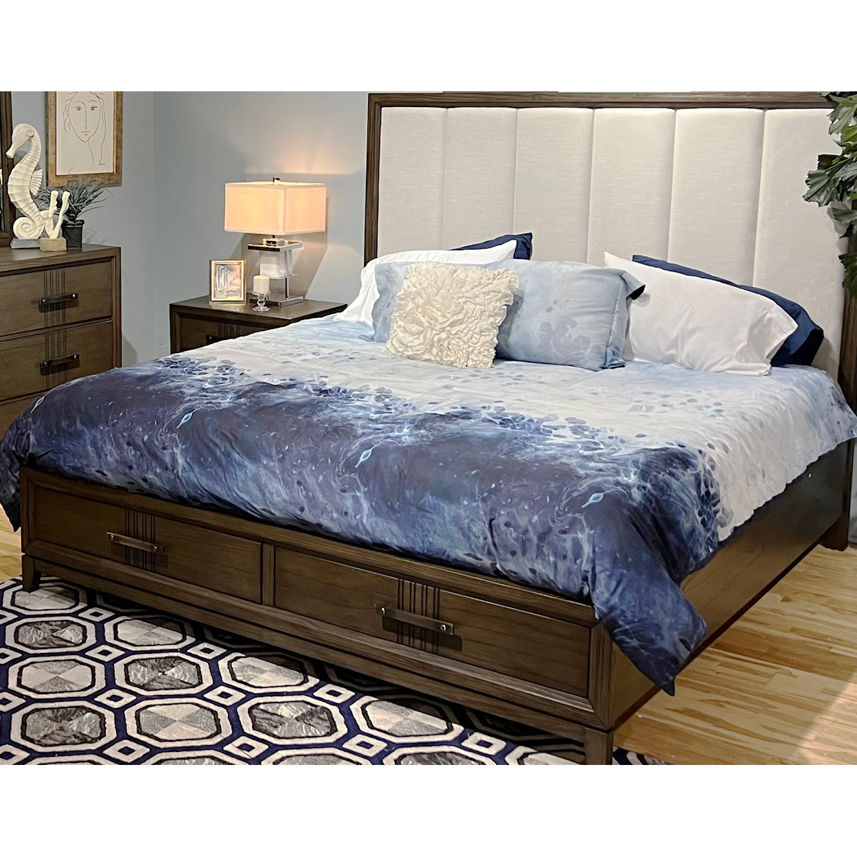 New Classic Landon Transitional King Bed