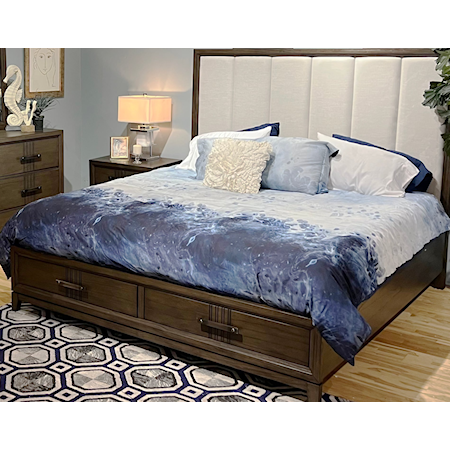 Transitional Queen Bed