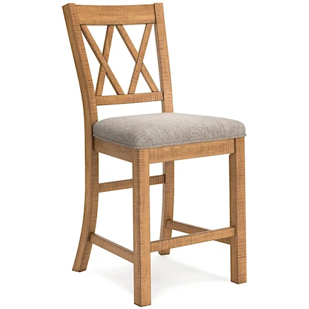 Upholstered Counter Height Barstool