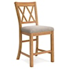 Ashley Furniture Signature Design Havonplane Upholstered Counter Height Barstool