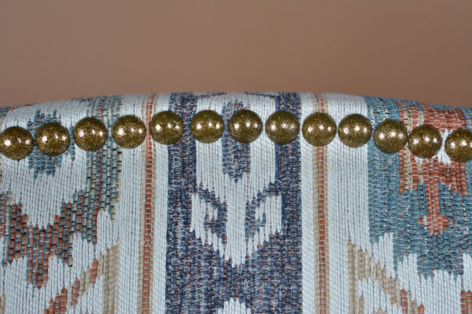 Two-Tone Upholstered Arm Chair