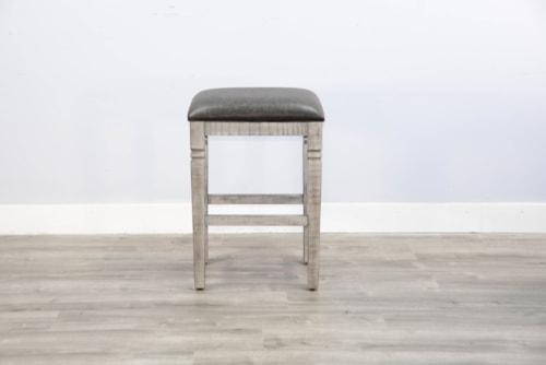 Casual Alpine Grey Barstool