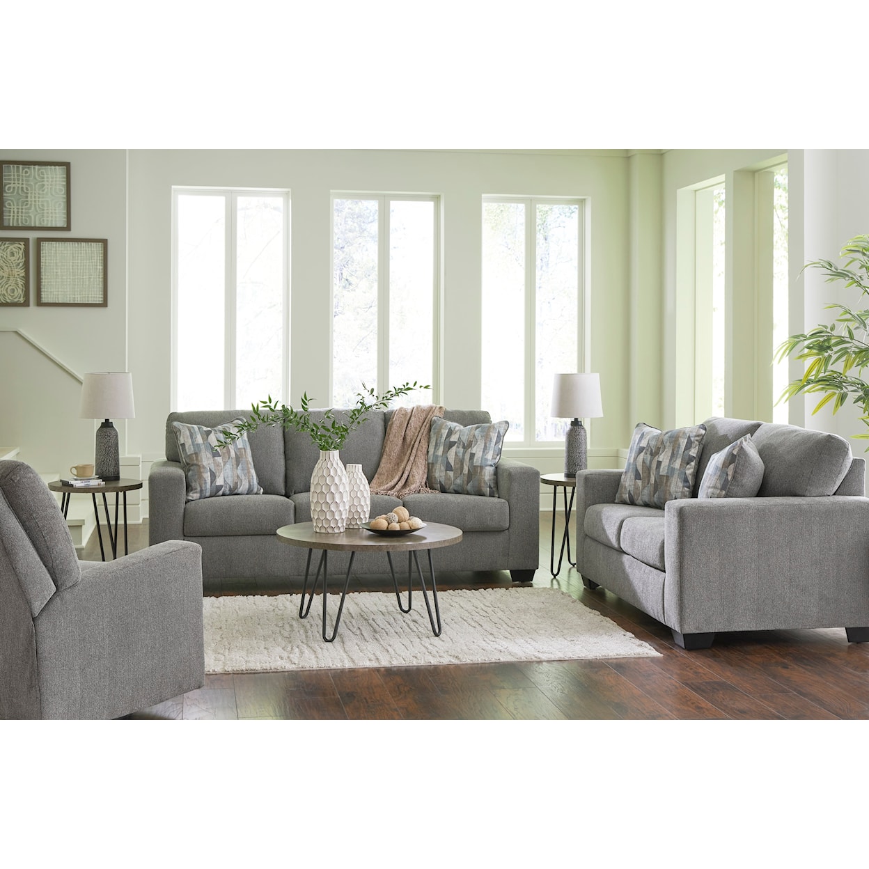 Signature Design by Ashley Furniture Deltona 3-Piece Living Room Set