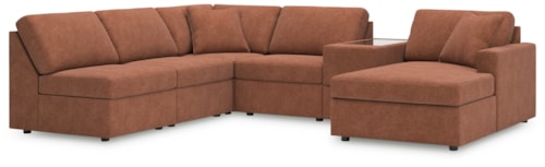 6-Piece Sectional With Chaise