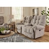 Bravo Furniture Corey Power Rocker Console Loveseat