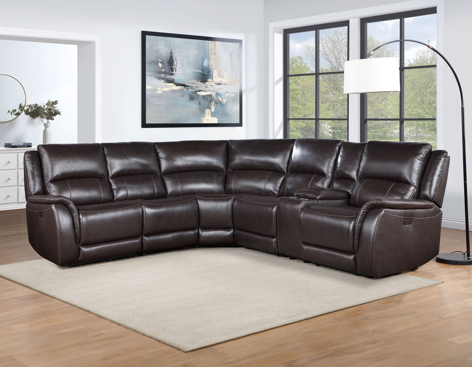 Steve Silver Alexandria Sectional Sofa