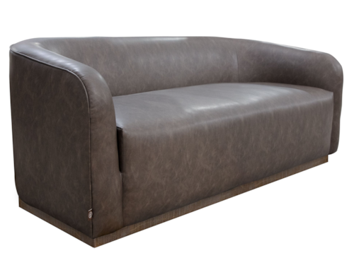 Contemporary Loveseat with Accent Pillows