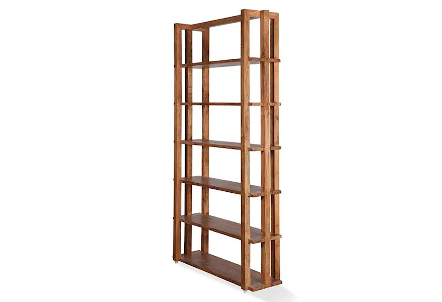 Crossings Downtown Bookcase by Paramount Furniture at Reeds Furniture