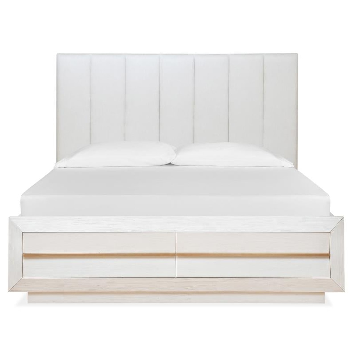 Magnussen Home Avondale Bedroom King Upholstered Bed w/Storage FB