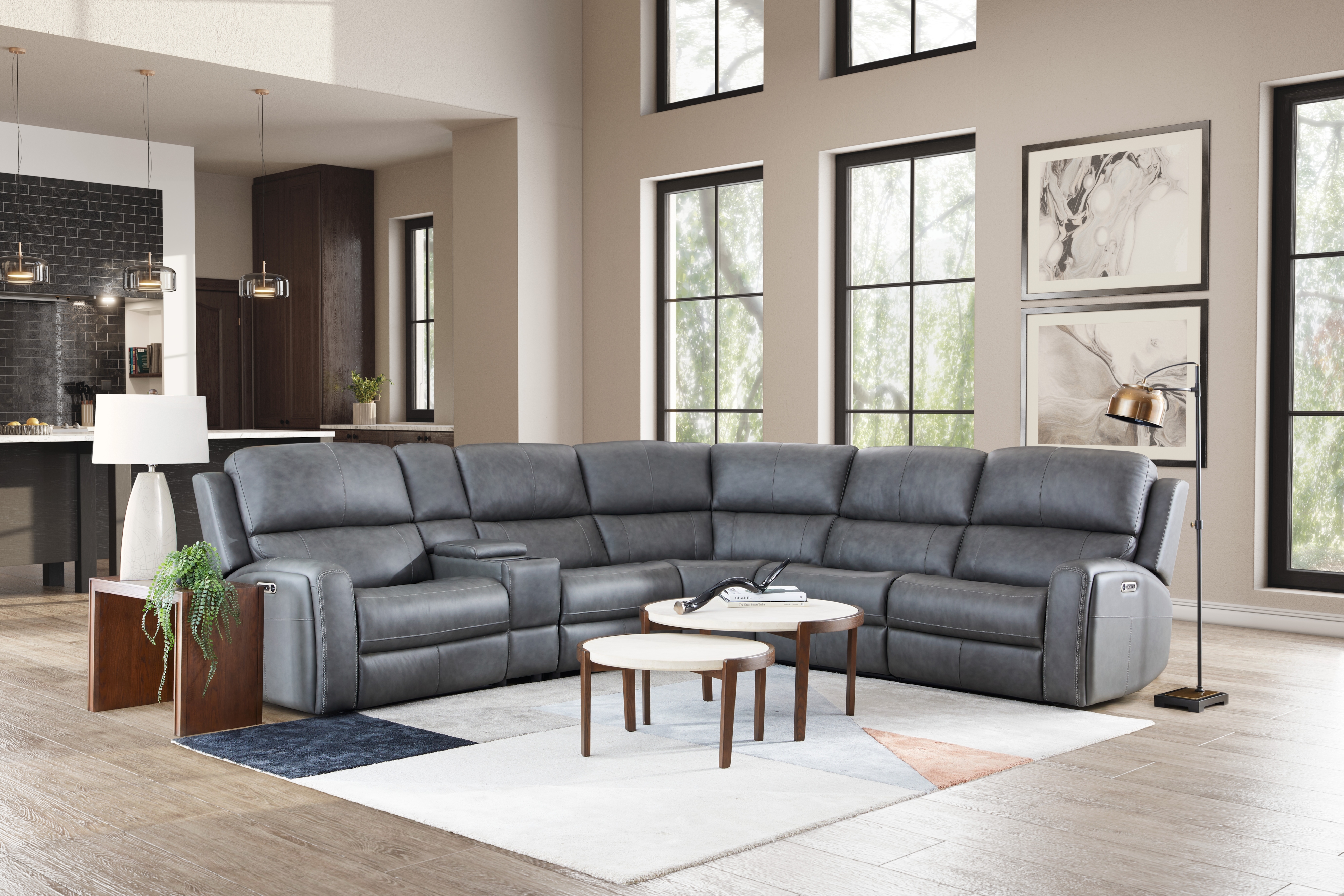 6-Piece Sectional Sofa