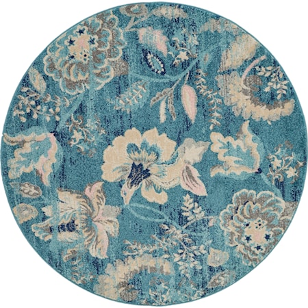 5'3" Round  Rug