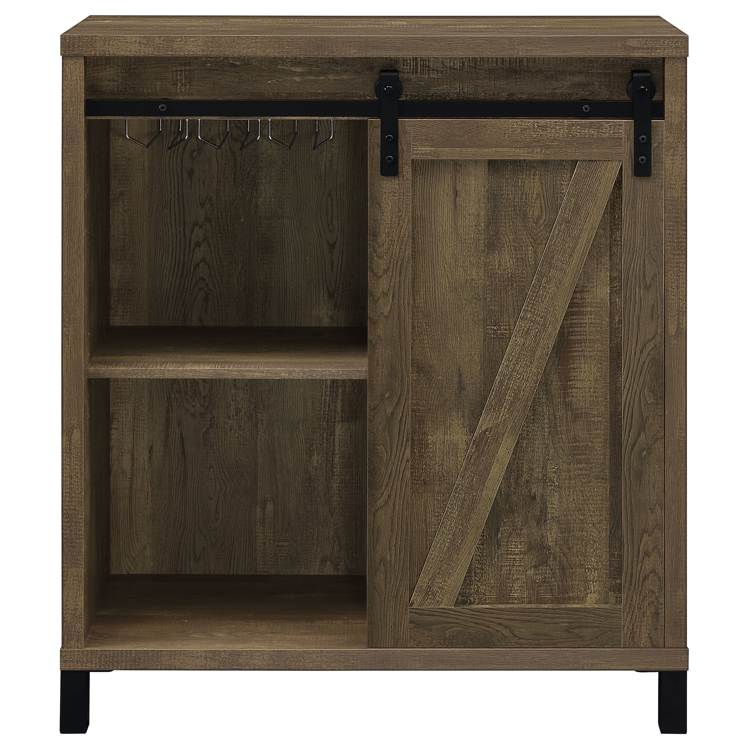 Arlington Sliding Door Home Bar Wine Cabinet