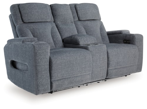 Power Reclining Loveseat With Console