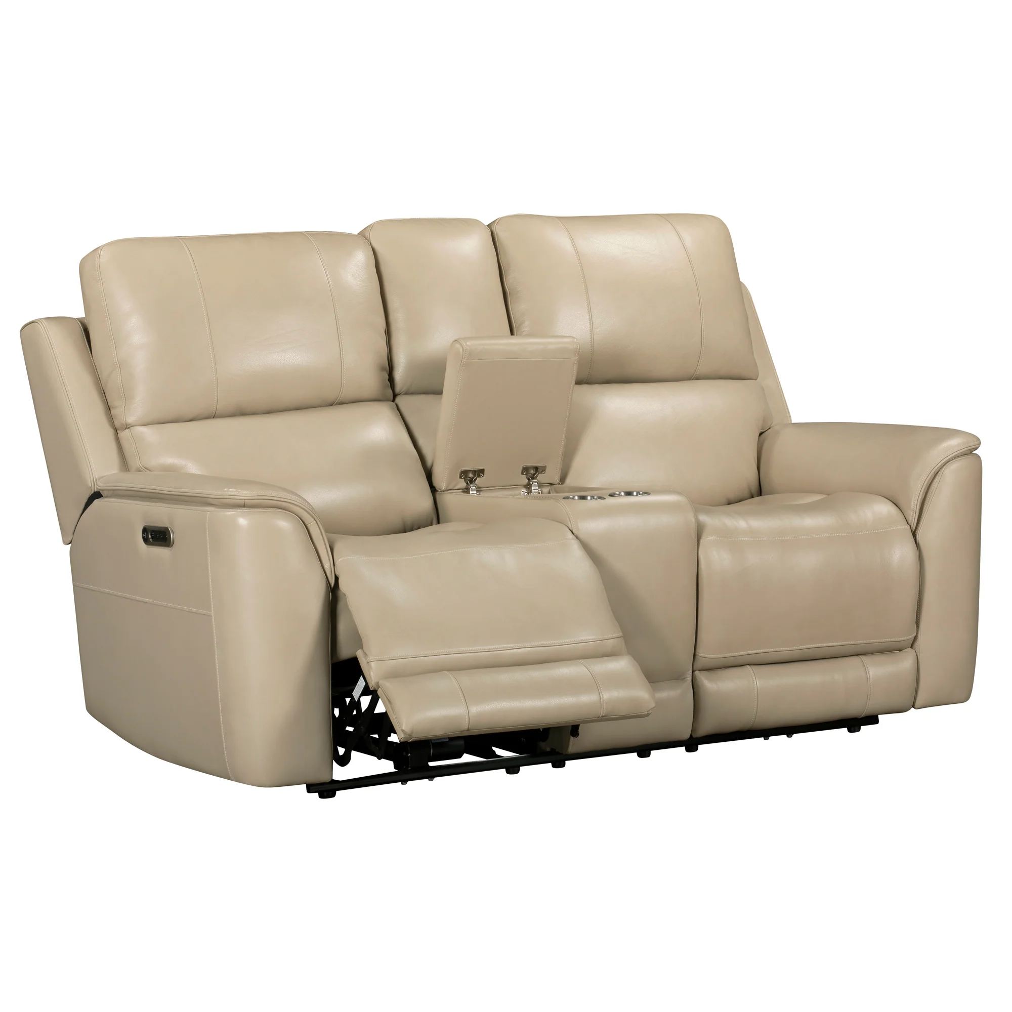 Power Reclining Console Loveseat w/USB Ports