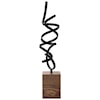 Signature Design Accents Ruthland Black/Brown Sculpture