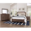 Laurel Mercantile Co. Bungalow King Upholstered Bed