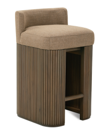 Contemporary Low Back Bar Stool