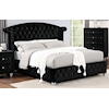 Furniture of America Zohar Queen Bed Black