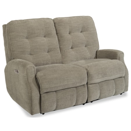 Power Reclining Loveseat with Power Headrest