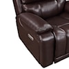 New Classic Furniture Cicero Cicero Glider Recliner W/ Pwr Fr & Hr-Brown