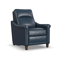 Transitional Power Recliner with Power Headrest