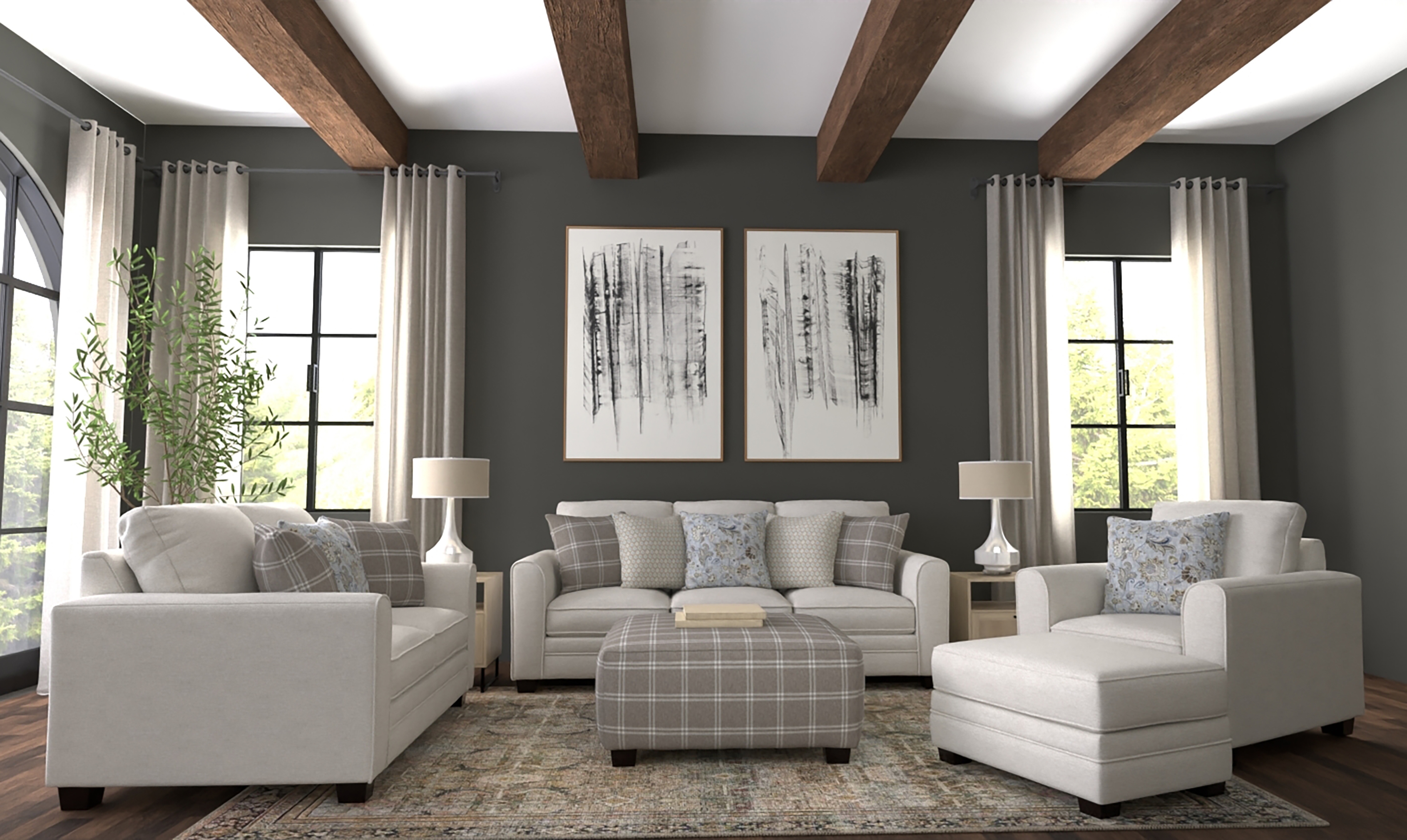 Jackson Furniture Magnolia Sofa