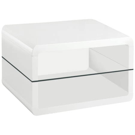 Elana 1-shelf Side End Table