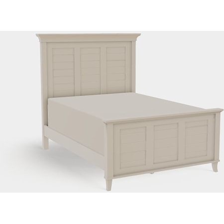 Full High Footboard Bed