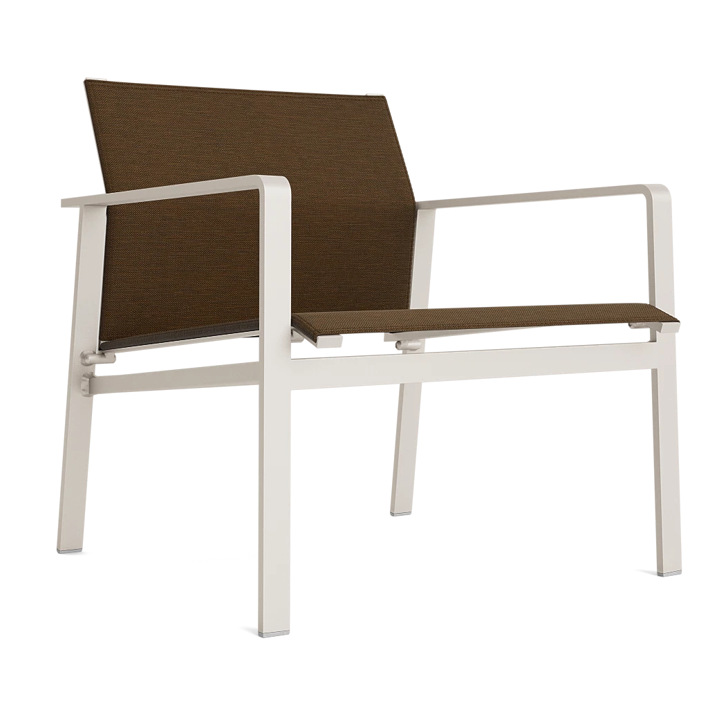 Modern Wide Sling Lounge Chair