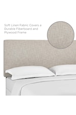 Modway Taylor Full / Queen Upholstered Linen Fabric Headboard