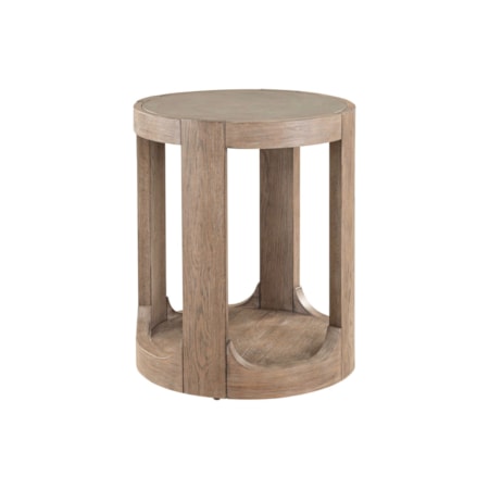 Round Chairside Table