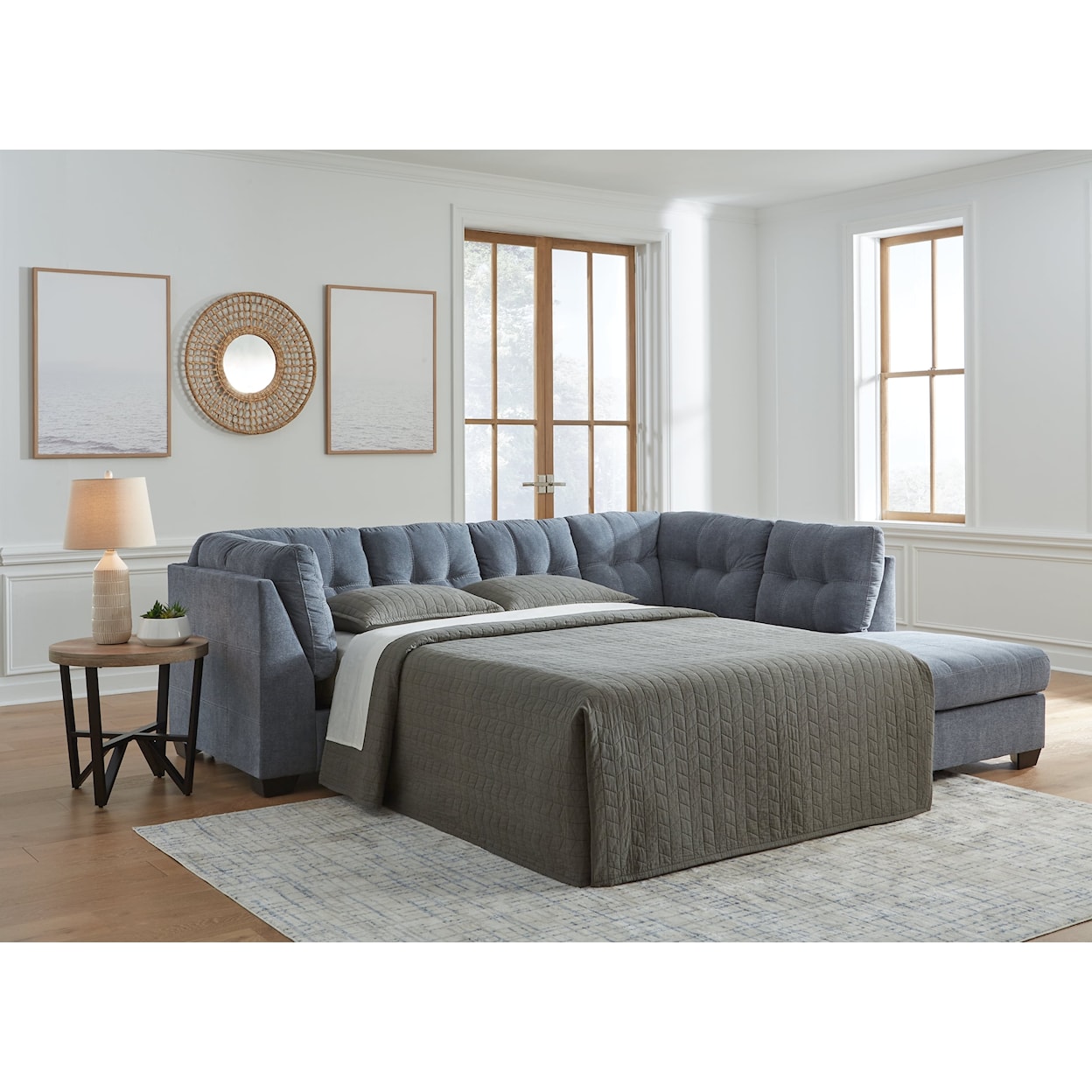 Michael Alan Select Marleton 2-Piece Sleeper Sectional with Chaise