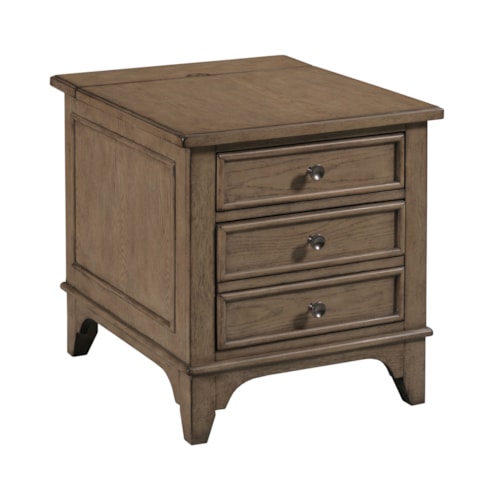 Transitional Beatrix Chairside Chest